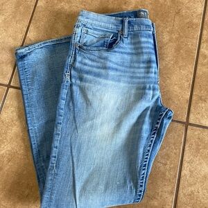 Mens straight leg BKE denim jean size 36 Long